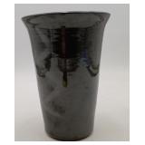 Tall Glazed Studio Art Pottery Vase Geometric PATT