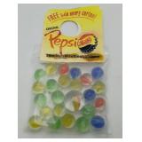 Pepsi Cola Advertising Marbles NIP