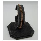 10k Gold Chain Mail Bracelet  TESTED 1.5 grams