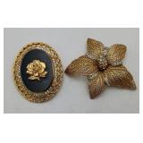 Art Arthur Pepper Brooch & Celebrity Cameo Jewelry