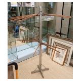 Antique Folding Collapsible Clothes Drying Rack