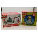 Grinch Light & Sound Village Lair Christmas Decor