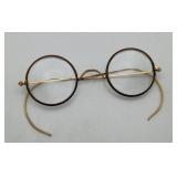1920's Wire Frame Gold Filled Glasses Windsor type