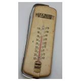 C.C.R. Coal Co Tin Lithograph Thermometer