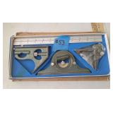Combination Square with Protractor Head