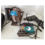 Circular Saw Drill Jig Saw Tool Lot