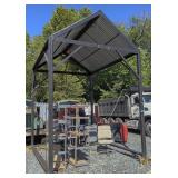 Portabl Metal Hoist Building 12'-6' Tall 10'-6' wd