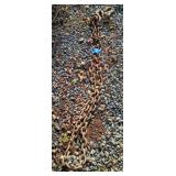 10' Tie Down Steel Chain with 2 Hooks