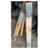 Set of 2 Metal Folding Saw Horses