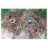 8' +/- Chains with Hooks 2 Pieces