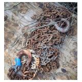 Large Hook with Chains