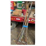 Mauls Steel Garden Rakes Whips Tools
