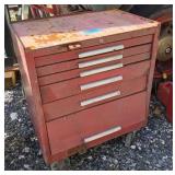 Metal Tool Box on Castors by Kennedy
