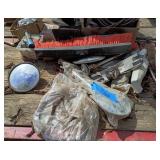 Truck Mirrors Brooms Tool Lot