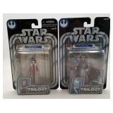 MIP Princess Leia Obi-Wan Trilogy Star Wars Figure