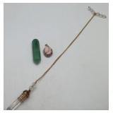 Quartz Crytsal Gemstone Pendants