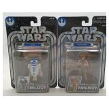 R2-D2 Luke Skywalker Trilogy Star Wars Figures MIP