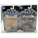 MIP Trilogy Star Wars Han Solo C-3PO Action Figure
