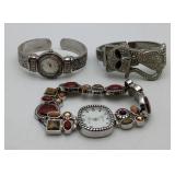 Ladies Watches Gemstone Band Kitty Others