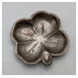 Sterling Silver 4 Leaf Clover Nut Dish Ashtray 20g