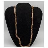 Sea Sediment Jasper Necklace Shell Beaded Jewelry