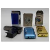 6 Novelty Lighters Torch Type