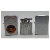 Vintage Zippo Vuclan Ronson Cigarette Lighters