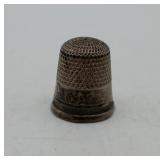 Sterling Silver Thimble Sewing #9