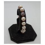 Sterling Silpada Rugged Pearl Bracelet
