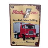Mack F-Series Vintage-Style Metal Sign