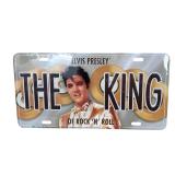 Elvis Presley Metal License Plate