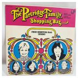 Vinyl Record Partridge Family Shopping Bag