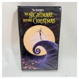 VHS Tape: Nightmare Before Christmas Clam Shell