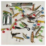 Vintage Fishing Lure Grab Bag Lot