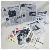 Vintage NASA Shuttle News Ephemera Lot