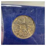 Vintage Disney Bronze Coin Medal