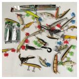 Vintage Fishing Lure Grab Bag Lot