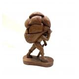 Jose Pinal (1913-1983) Woodcarving of Farmer