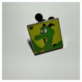 Disney Pin : Hidden Mickey Green Figment