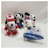 Snoopy Doll Group Lot