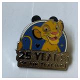 Disney Pin Simba 25 Years Trading