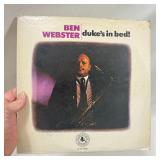 Jazz Vinyl Record Ben Webster Duke's in Bed