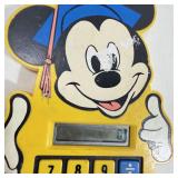Vintage Disney Mickey Electronic Calculator