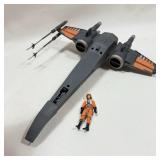 Star Wars: X-Wing & Action Figure Lot AS-IS