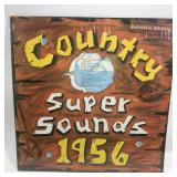 Sealed Vinyl Record: 1956 Country Super Sounds