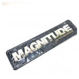 Metal Dorm Sign: Magnitude Vape Pens