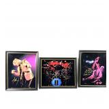 Rush Trio Photos w/ Unauthenticated Signatures