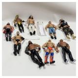 Action Figure Lot: WWF Wrestlers