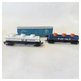 HO Train Car Lot: Oilers and