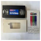 Vintage Amiga Computer Graphics Video VHS